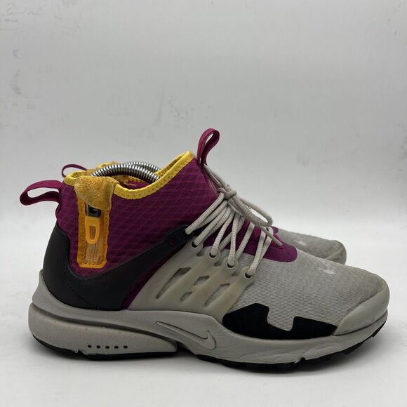 Size 7 - NikeLab Air Presto SP Mid Granite Rave Pink